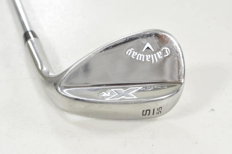 Callaway XR SW 55* Sand Wedge Stiff Flex Right Steel # 221341