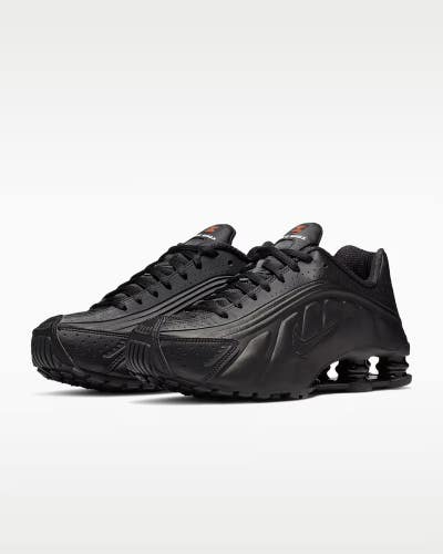 Nike Shox R4 AR3565-004 Sneakers Womens 7.5 Black Athletic Running Shoes RHS8835