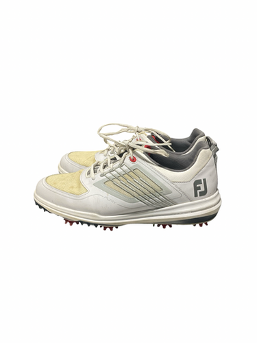 Used Foot Joy Mens Golf Shoes White Senior 10 11834-s000051638