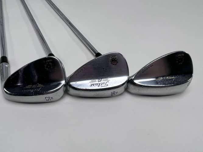 Titleist Vokey SM5 Tour Chrome Wedge Set 52* 8 | 56* 10 | 60* 8 Wedge RH