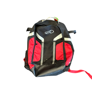 Used Rawlings Backpack Bb Sb Player Backpack Red 11682-s000133193