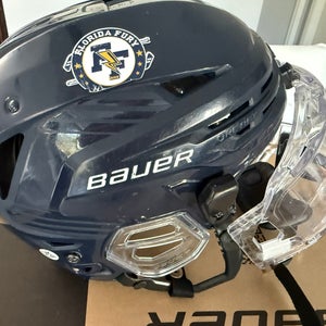 Small Bauer Re-Akt 85 Helmet (Used) with CCM full face visor