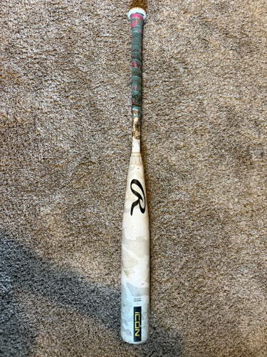 2025 Rawlings Icon Composite USSSA Certified Bat (-8) 23 oz 31" (Used)