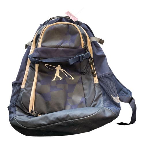Used Nike SWINGMAN BB/SB Player Carry Bag Navy Blue 11450-S000524072