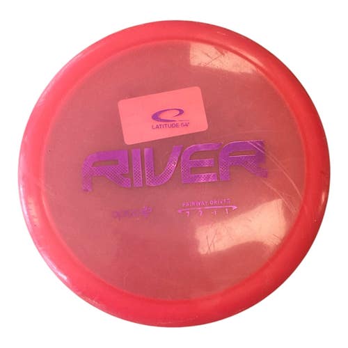 Used Latitude 64 RIVER Disc Golf Driver Red 161g 11450-S000524051