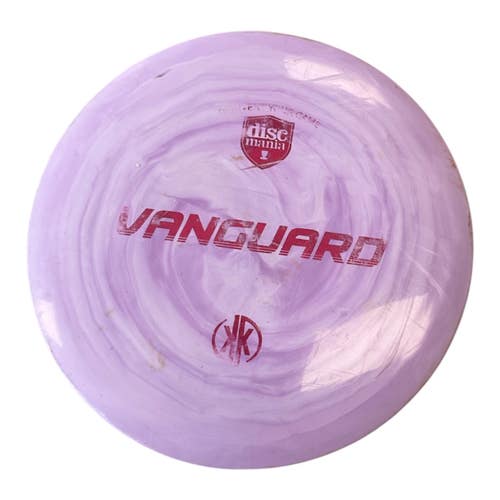Used Discmania VANGUARD Disc Golf Driver Purple 175g 11450-S000524049