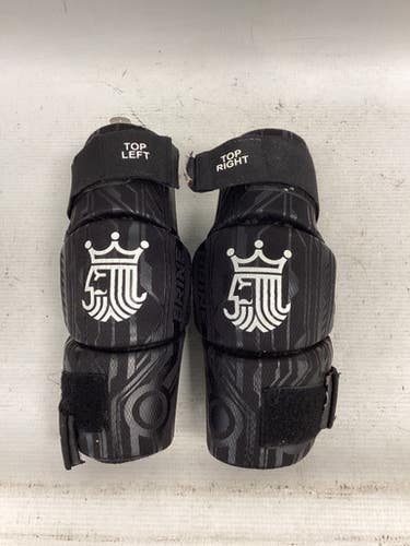 Used Brine Arm Pads Lacrosse Arm Pads Guards Black Sm 11851-s000047259