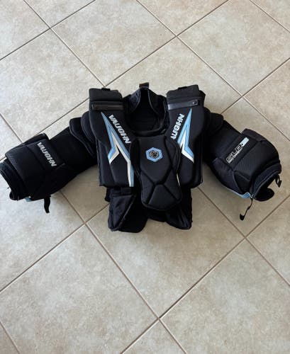 Small Vaughn SLR3 Goalie Chest Protector (Used)