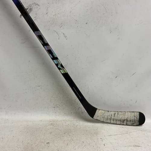 Used CCM RIBCOR TRIGGER 8 PRO Junior One Piece Left Black And Purple 40 Flex 11855-S000206422