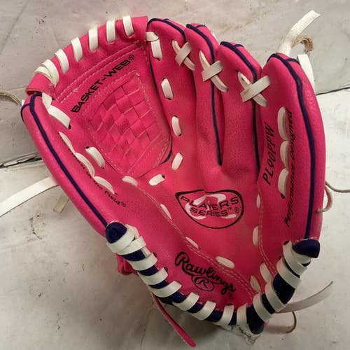 Used Rawlings Players Series PL90PPW Baseball Glove RH Throw Pink 9" 11855-S000206385