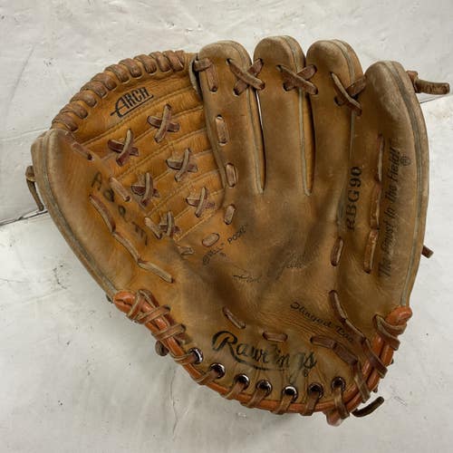 Used Rawlings Dave Winfield RBG90 Baseball Glove RH Throw Brown 11" 11855-S000206388