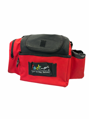 Used Fade Disc Golf Backpack Red 11682-S000134988