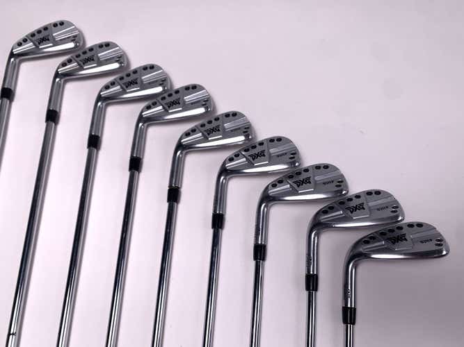 LEFTY PXG 0311 P GEN3 Iron Set 3-PW+AW Elevate Tour VSS Pro Stiff Steel Mens LH