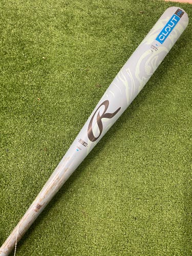 2025 Rawlings Clout AI Alloy Bat BBCOR Certified (-3) Alloy 30 oz 33" (Used)