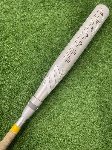 Silver 2023 Marucci Echo Connect DMND Hybrid Bat (-11) Hybrid 18 oz 29" (Used)