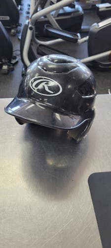 Used Rawlings 6 1 4 - 6 7 8 Tball Batting Helmet No Mask Black One Size 11497-s000158266