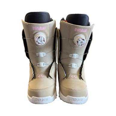Used Thirtytwo Stw Boa Women's Snowboard Boots Almond Senior 6 10299-s000310410