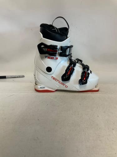 Used Tecno Pro T50.3 Boys DH Ski Boot White 210 MP - J02 11823-S000040481
