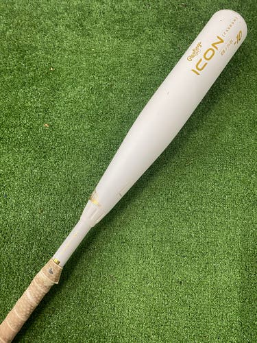 2024 Rawlings Icon Composite Bat USSSA Certified (-10) Composite 20 oz 30" (Used)