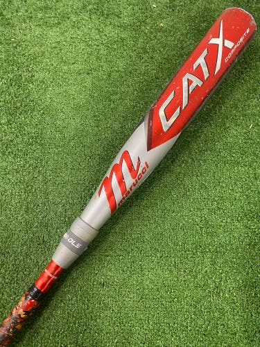 2023 Marucci CAT X Composite Bat USSSA Certified (-10) Composite 21 oz 31" (Used)