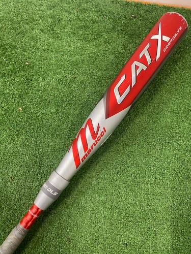 2023 Marucci CAT X Composite Bat USSSA Certified (-10) Composite 21 oz 31" (Used)
