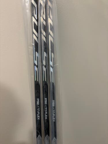New Custom Silver Pro Stock Bauer Pulse Left Hand P92 77 Flex