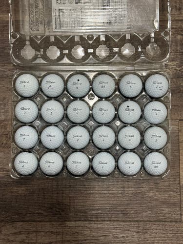 24 Titleist Pro V1 Golf Balls - 5A MINT CONDITION ONLY, 2025-2026 Model Only