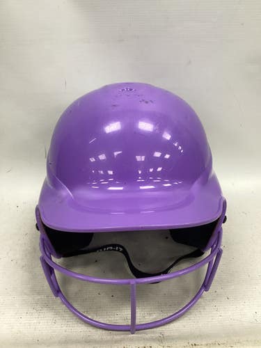 Used Rip-it Helmet W Mask S M Batting Helmet W Mask Purple S M 11851-s000047514