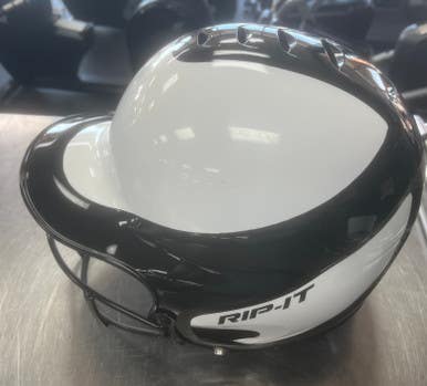 Used Rip-it Helmet Batting Helmet W Mask Black One Size 11497-s000158352