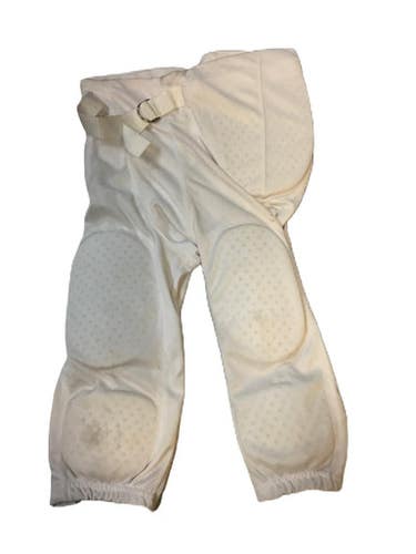 Used Champro Youth Fb Integrated Pants White Lg 11730-s000071884