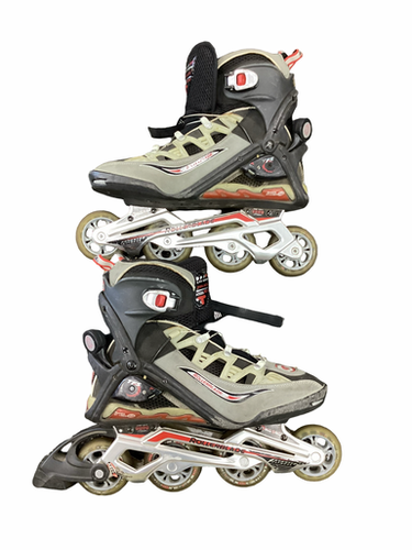 Used Rollerblade Specialized Xv Skates Senior Rec Fitness Skates Black Senior 10 11613-s000183386