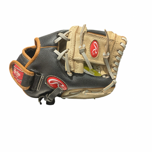 Used Rawlings Playmaker Series Bb Sb Glove Rh Throw Black 11" 11834-s000051892