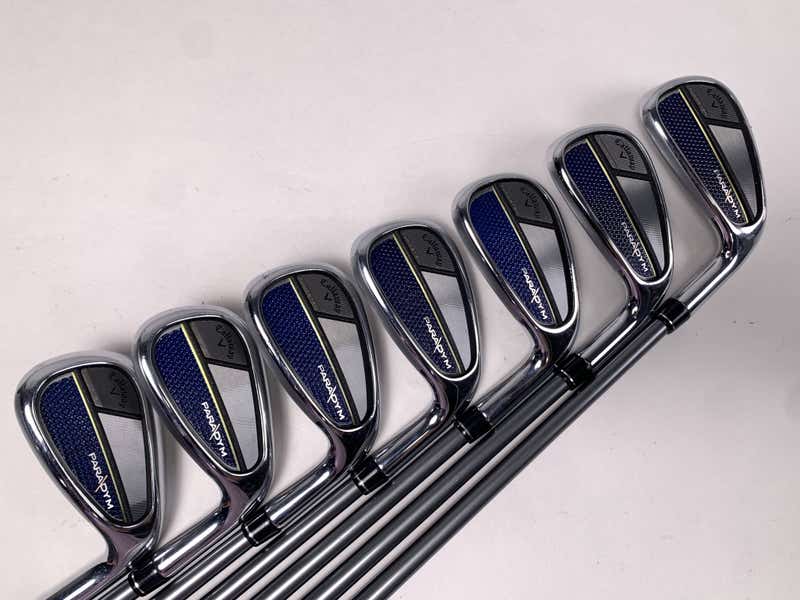 Callaway Paradym Iron Set 6-PW+AW+GW Project X HZRDUS 5.5 65g