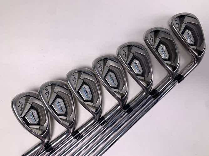 Callaway Rogue Iron Set 5-PW+GW True Temper XP 95 R300 Regular Steel Mens RH