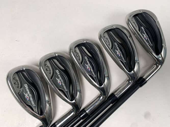 Callaway Steelhead XR Iron Set 6-PW+GW AT50x5ct 50g Senior RH No 8 iron