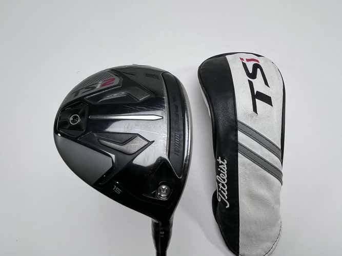 Titleist TSi2 3 Fairway Wood 15* HZRDUS RDX Smoke 5.5 70g Regular RH HC