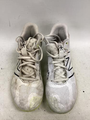 Used New Balance Lax Cleats Boys White Junior 05 11851-s000047626