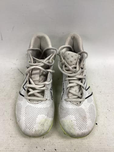 Used New Balance Lax Cleats Boys White Junior 04 11851-s000047627
