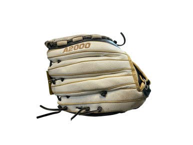 Used Wilson V125 A2000 Bb Sb Glove Rh Throw Black And White 12 1 2" 11873-s000236214