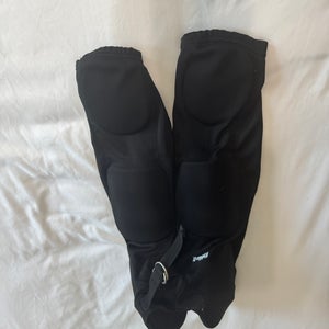 Black Unisex Small Youth Riddell Game Pants (New)
