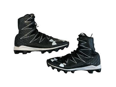 Used Under Armour Clutch Fit Bb Sb Cleats Black Junior 05 11873-s000231197