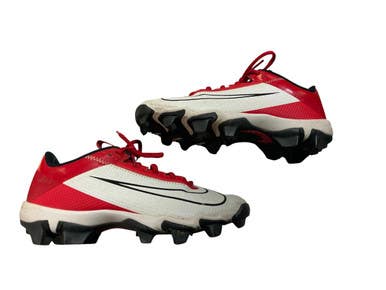 Used Nike Vapor Bb Sb Cleats White Black Red Junior 04 11873-s000229043