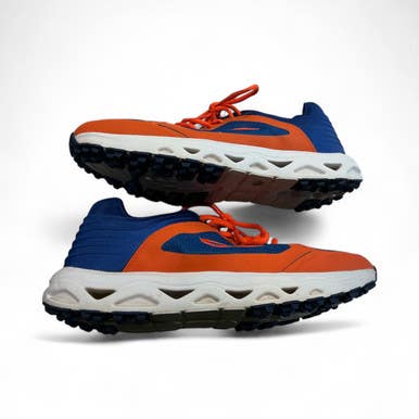 Used Boombah Turf Cleats Bb Sb Cleats Royal Blue And Orange Senior 12 11873-s000225895