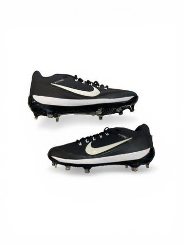 Used Nike Flywire Air Clipper Bb Sb Cleats Black And White Senior 9.5 11873-s000226763
