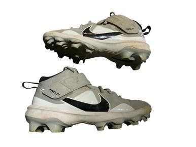Used Nike Trout Bb Sb Cleats Grey Senior 6 11873-s000209018