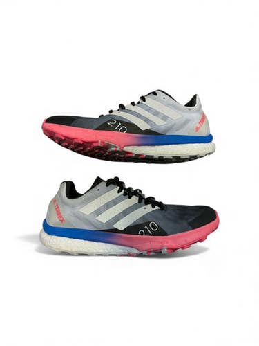 Used Adidas Running X-train Shoes Black And Pink Senior 8 11873-s000224873