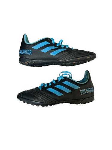 Used Adidas Soccer Indoor Shoes Black Junior 02 11873-s000220491