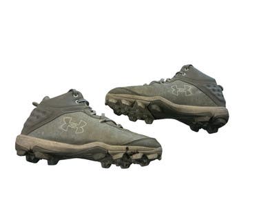 Used Under Armour Bb Sb Cleats Grey Senior 7 11873-s000236888