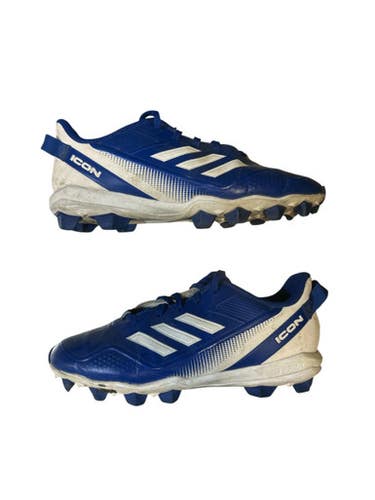 Used Adidas Icon Bb Sb Cleats Royal Blue Senior 6 11873-s000211165