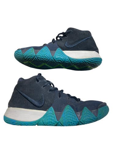 Used Nike Kyrie Basketball Shoes Navy Blue Junior 04 11873-s000229705